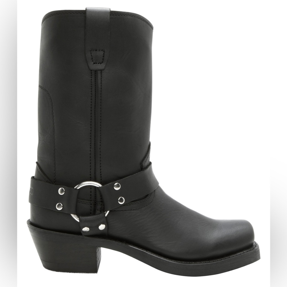 Durango Black Motorcycle Boots